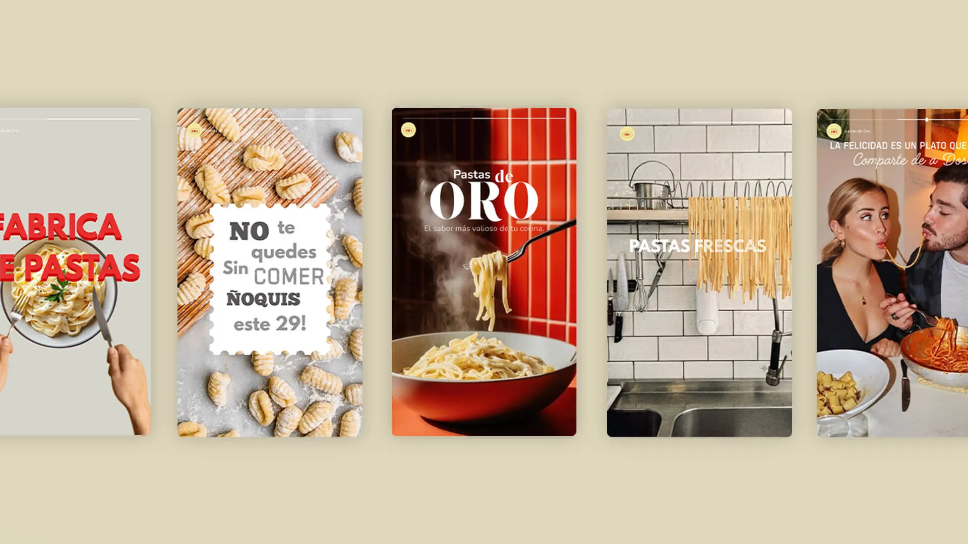 Pastas de Oro destacada