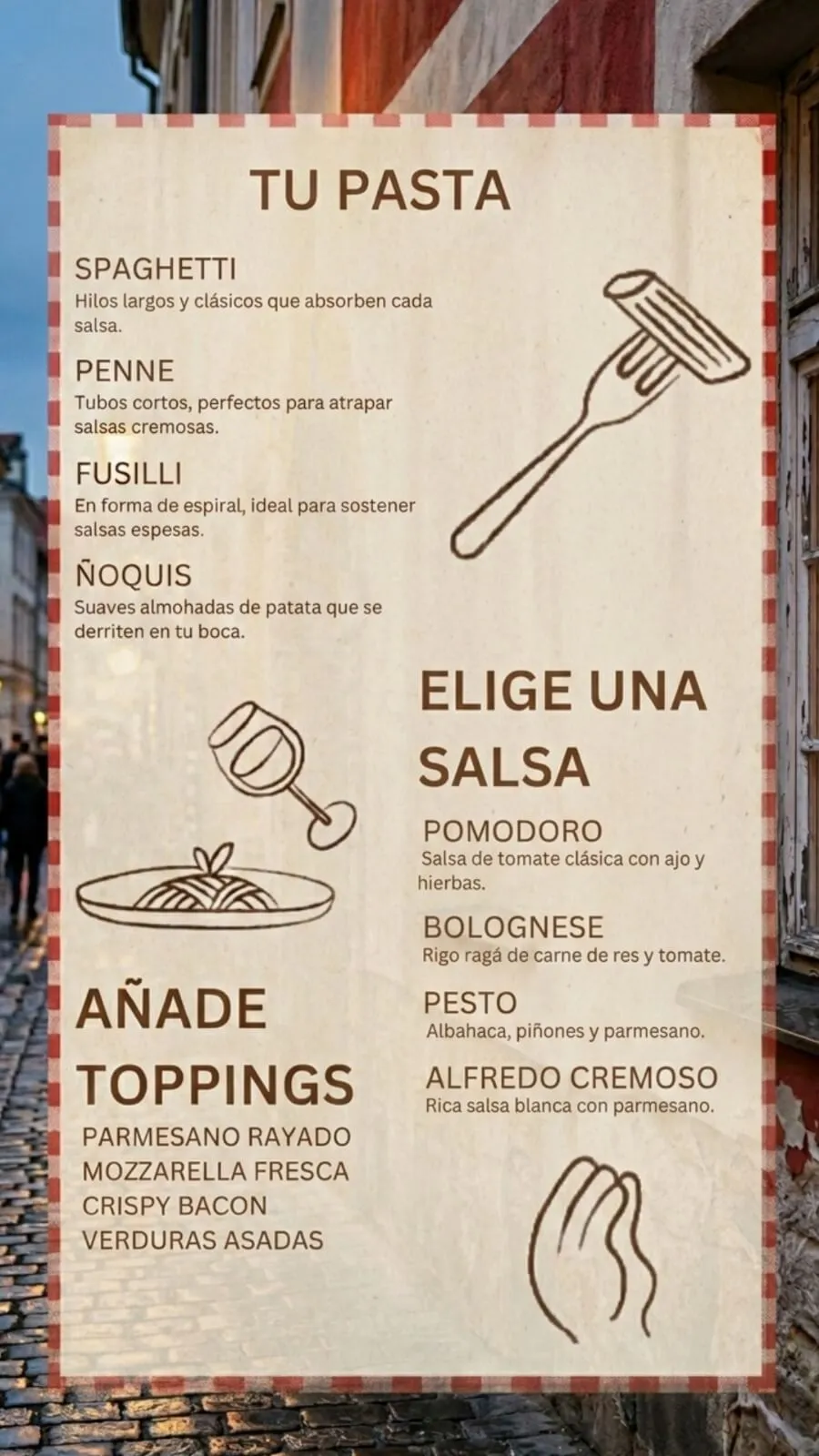 Pastas de Oro galería